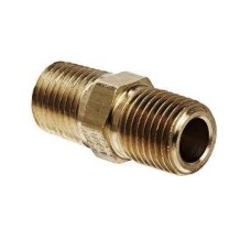 10483, SIFCO® Double Male Nipple Brass 6mm to 6mm Air Fitting
