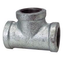 10689, SIFCO® Galvanised Female T Piece 10mm to 10mm to 10mm Air Fitting