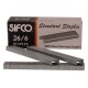 26/6 SIFCO® 6mm Galvanised Office Staples 5,000pcs/Box