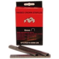STCR5019-6MM-2M SIFCO® 6mm Galvanised Raised Crown Staples 2,000pcs/Box