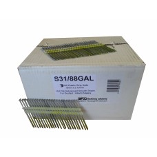 S31/88GAL SIFCO® 88mm x 3.15mm Hot Dip Galvanised Stick Nails 3,000pcs/box