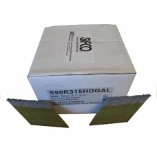 S90R315HDGAL SIFCO® 90mm Hot Dip Galvanised Ring Shank Stick Nails 2,000pcs/box