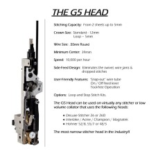 G5HD251/2 DELUXE Collator Stitching Head