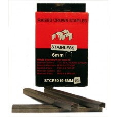 STCR50196MM2MSS SIFCO® 6mm Stainless Steel Raised Crown Staples 2,000pcs/Box