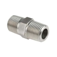 10483SS, SIFCO® Double Male Nipple stainless steel 6mm to 6mm Air Fitting