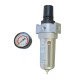 319207000G, SIFCO® 1/4" NPT Filter/Regulator with gauge Air Fitting 