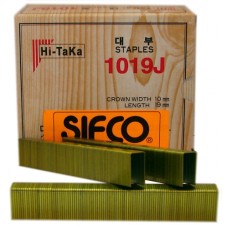 1019J SIFCO® 19mm Galvanised Industrial Staples 5,000pcs/box