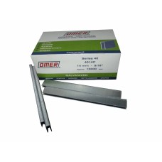 4014-10M OMER® 14mm Galvanised Industrial Staples 10,000pcs/Box