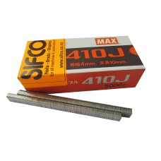 410J MAX® 10mm Galvanised Industrial Staples 5,000pcs/Box