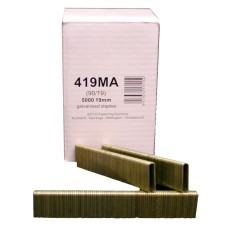 419MA SIFCO® 19mm Galvanised 18Ga. Staples for use in Air Staplers 5,000pcs/Box
