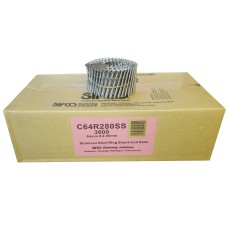 C64R280SS SIFCO® 64mm Stainless Ring Shank Coil Nails