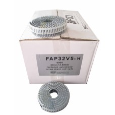 FAP32V5-H SIFCO® 32mmx2.50mm Galvanised Hardened Steel Penetrating Coil Nails 6,000pcs/Box