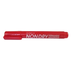 NON-DRY RED DONG-A Permanent Marker Pen