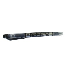 TWINMARKER BLACK DONG-A Permanent Twin Tip Marker