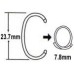 AC04M, SIFCO® 15Ga. Air C-Ring Plier