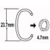 AC02M, SIFCO® 16Ga. Air C-Ring Plier