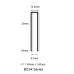 BCS4-1232 SIFCO® 32mm 16Ga. Galvanised Staples 10,000pcs/Box