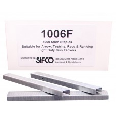 1006F SIFCO® 6mm Galvanised Staples 5,000pcs/box