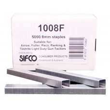 1008F SIFCO® 8mm Galvanised Staples 5,000pcs/box
