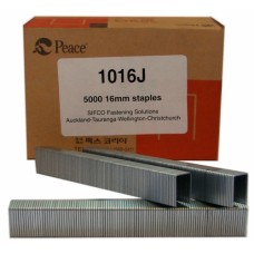 1016J SIFCO® 16mm Galvanised Industrial Staples 5,000pcs/box