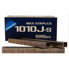1010J-S MAX® 10mm Stainless Industrial Staples 5,000pcs/box