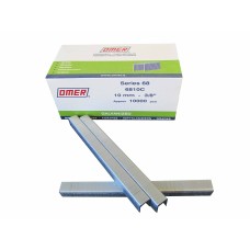 1410CE OMER® 10mm Galvanised Upholstery Staples 10,000pcs/Box