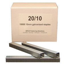 20/10 SIFCO® 10mm Galvanised Staples 10,000pcs/Box