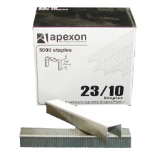 23/10 APEXON 10mm Heavy Duty Office Staples 5,000pcs/Box