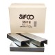35/18 SIFCO® 18mm Wide Crown Carton Staples 2,000pcs/Box