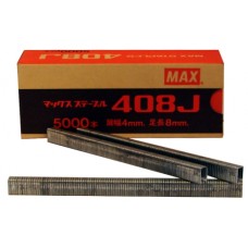 408J MAX® 8mm Galvanised Industrial Staples 5,000pcs/Box