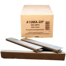 415MA-DP SIFCO® 15mm Divergent Point 18Ga. Galvanised Staples for Air Staplers 5,000pcs/Box