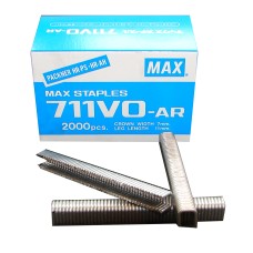 711V0-AR MAX® 11mm Aluminium Bagging Staples 2,000pcs/Box
