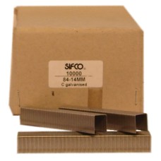 84/14 SIFCO® 14mm Galvanised Industrial Staples 10,000pcs/Box