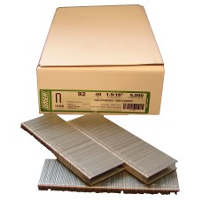 92/40-5M OMER® 40mm Galvanised 18Ga. Industrial Staples for use in Air Staplers 5,000pcs/Box