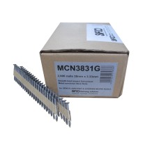 MCN3831G-2M SIFCO® 38mm x 3.30mm Hardened Galvanised Metal Connector Nails 2,000pcs/box