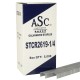STCR26191/4 ASC® 1/4"mm Fine Wire Raised Crown Galvanised Staples 5,000pcs/Box
