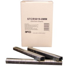 STCR5019-8MM SIFCO® 8mm Galvanised Raised Crown Staples 5,000pcs/Box