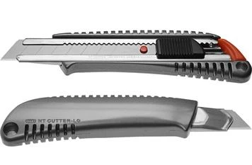 NT L500GRP CUTTER, Aluminium Body Auto-lock Cutting Knife for 18mm blades