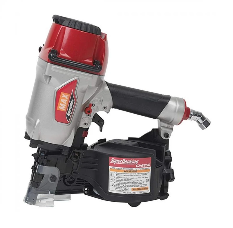 CN665D-ST MAX® 65mm SuperDecker Coil Nailer with Sequential Safety