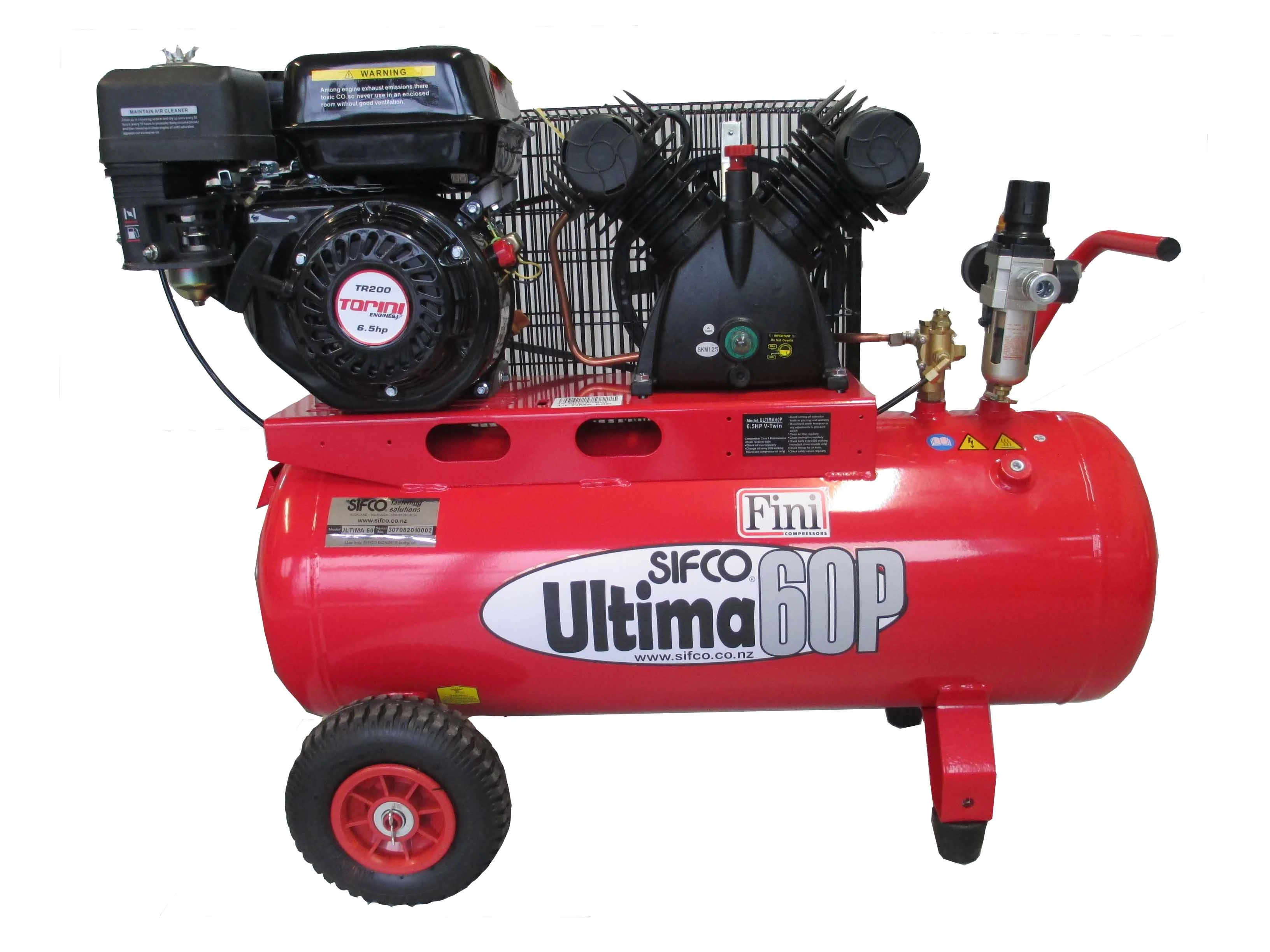 ULTIMA 60P, SIFCO® Belt-drive Petrol Compressor