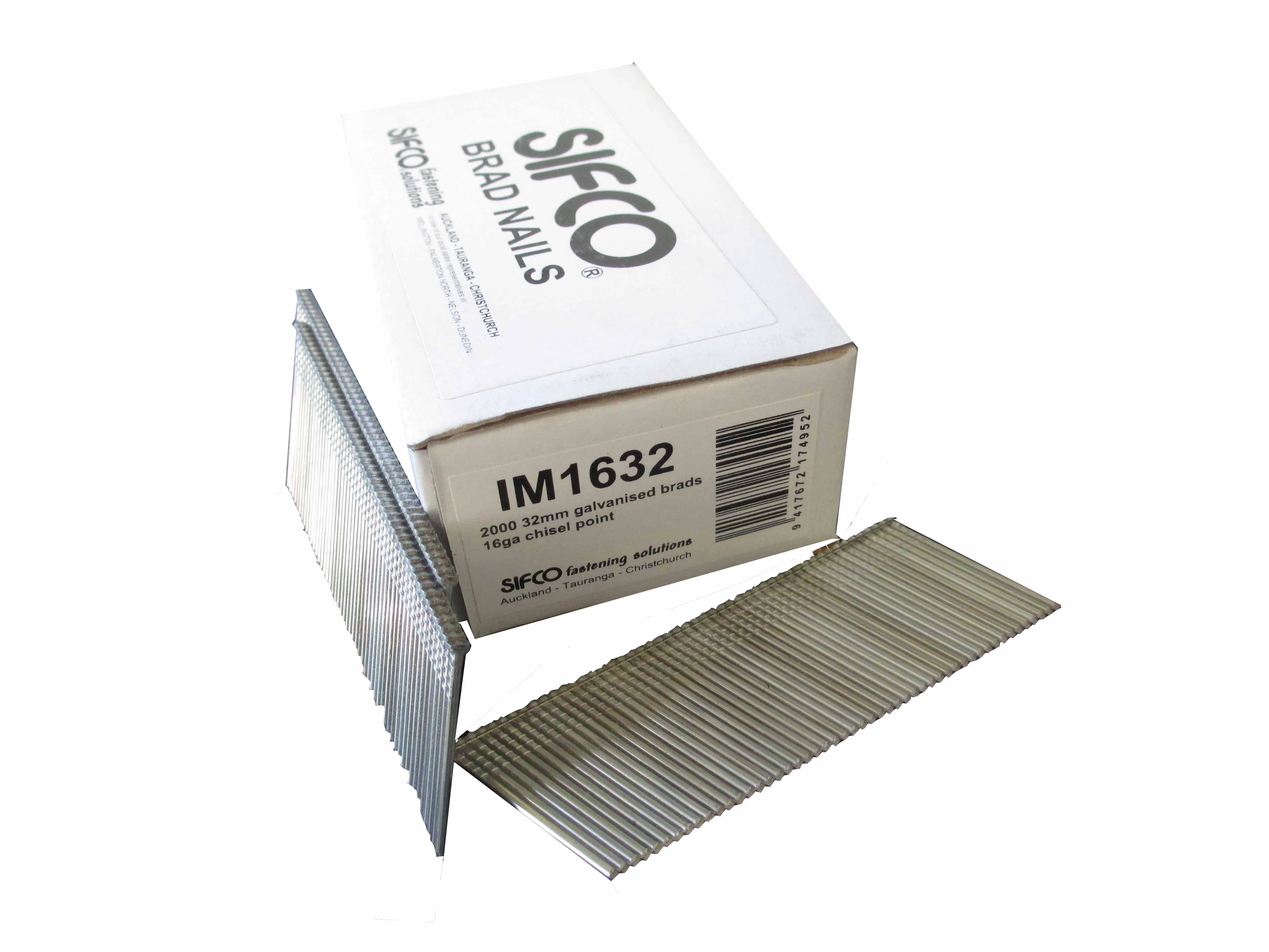 IM1632 SIFCO® 32mm 16 Gauge Galvanised 20 Degree Angle Brad