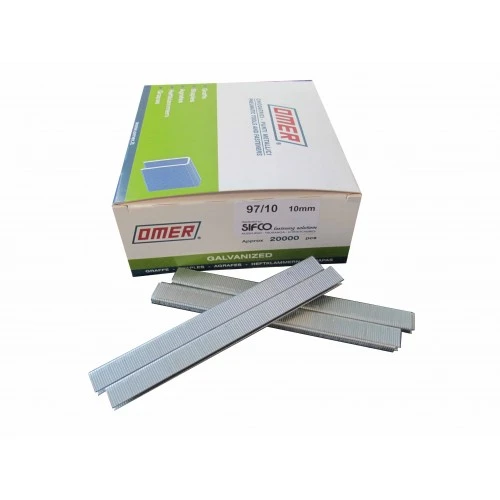 97/10-20M SIFCO® 10mm Galvanised Staples 20,000pcs/Box