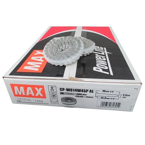 CP-W814W4SP-AL MAX® 14mm x 3.40mm Hardened Concrete Stepped Coil Nail
