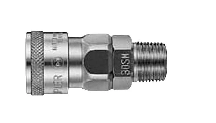 20SM, Nitto Type Coupler 6mm Male thread Air Fitting