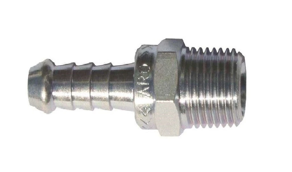10650, SIFCO® Male Thread Hose Insert Galvanised 10mm to 10mm Air Fitting