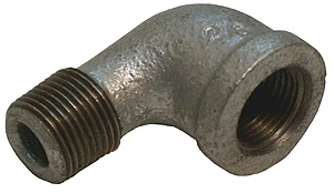 10486, SIFCO® Galvanised Elbow Male to Female 6mm to 6mm Air Fitting