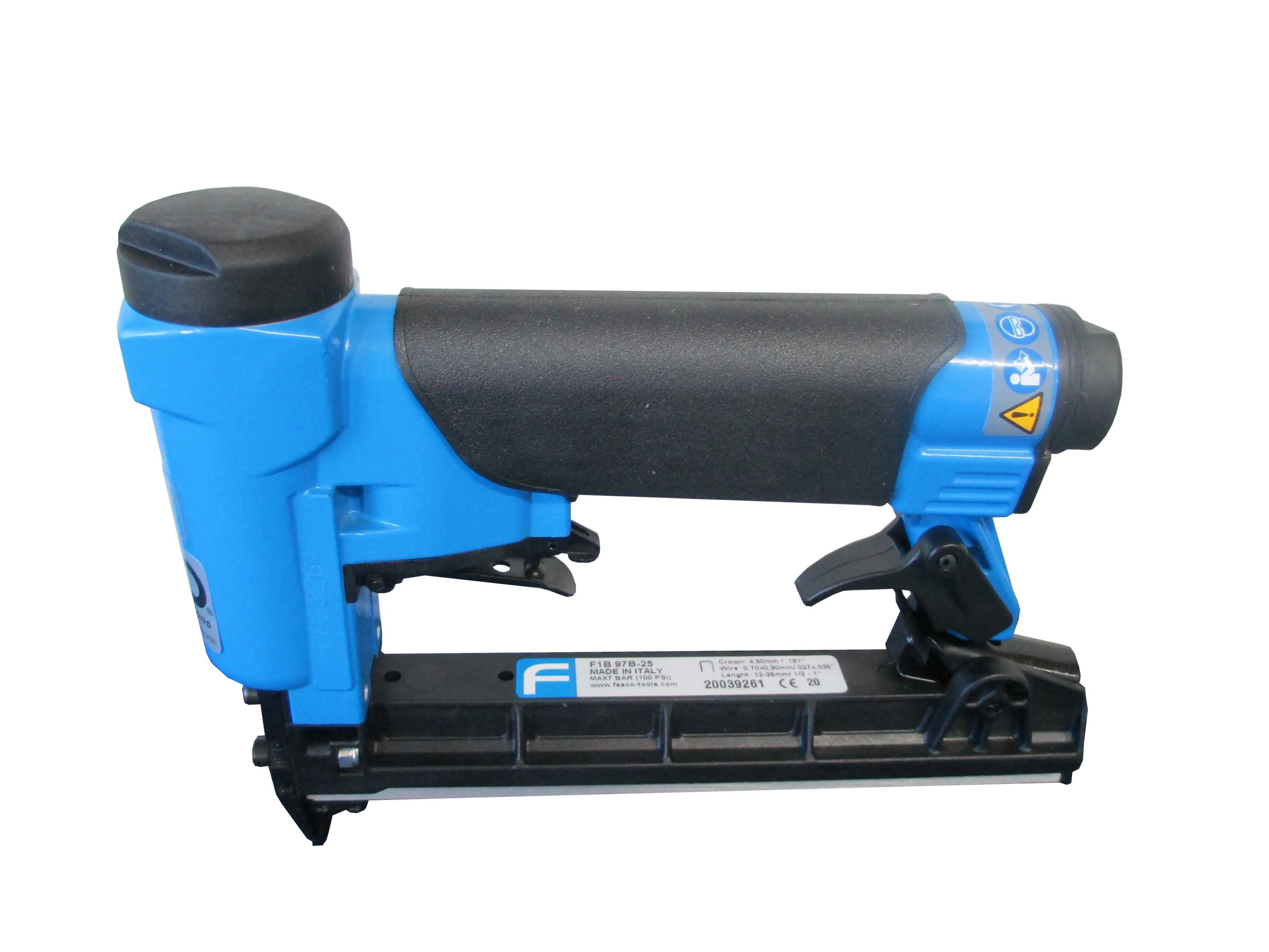 F1B97B-25 FASCO® Air Stapler 97 Series 21 Gauge Carpet Layers Air Stapler Small Size