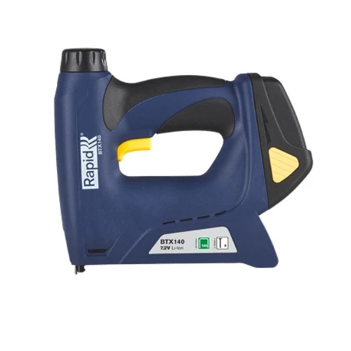 BTX140 RAPID Cordless Battery Tacker - uses 140 series staples 6mm up to 14mm / F10 & F16 brads