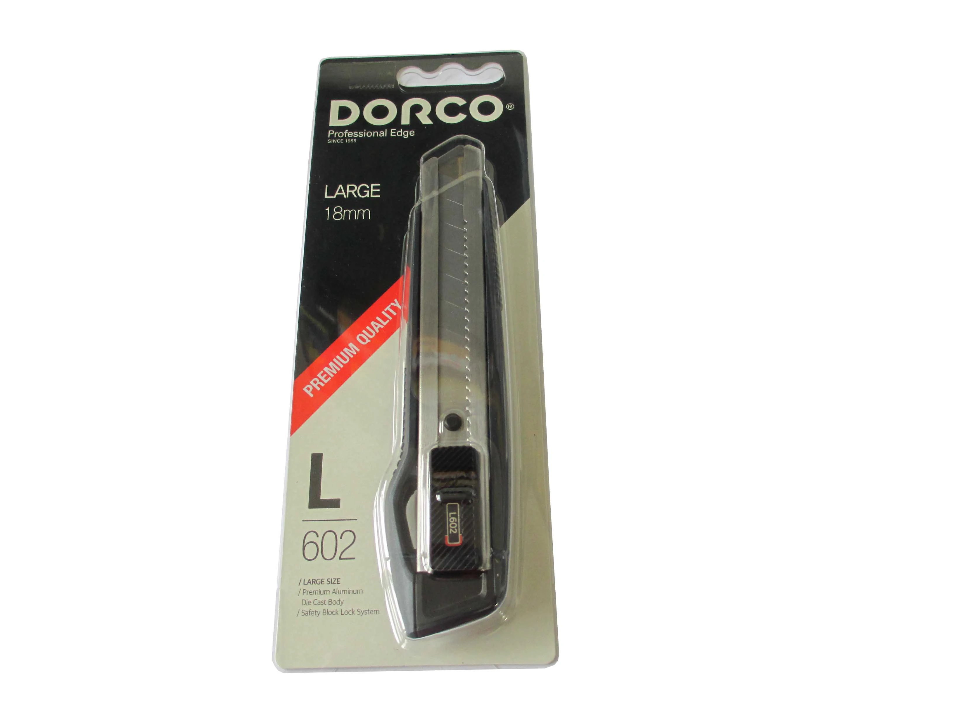 L602 CUTTER, DORCO Aluminium Die-cast Cutting Knife