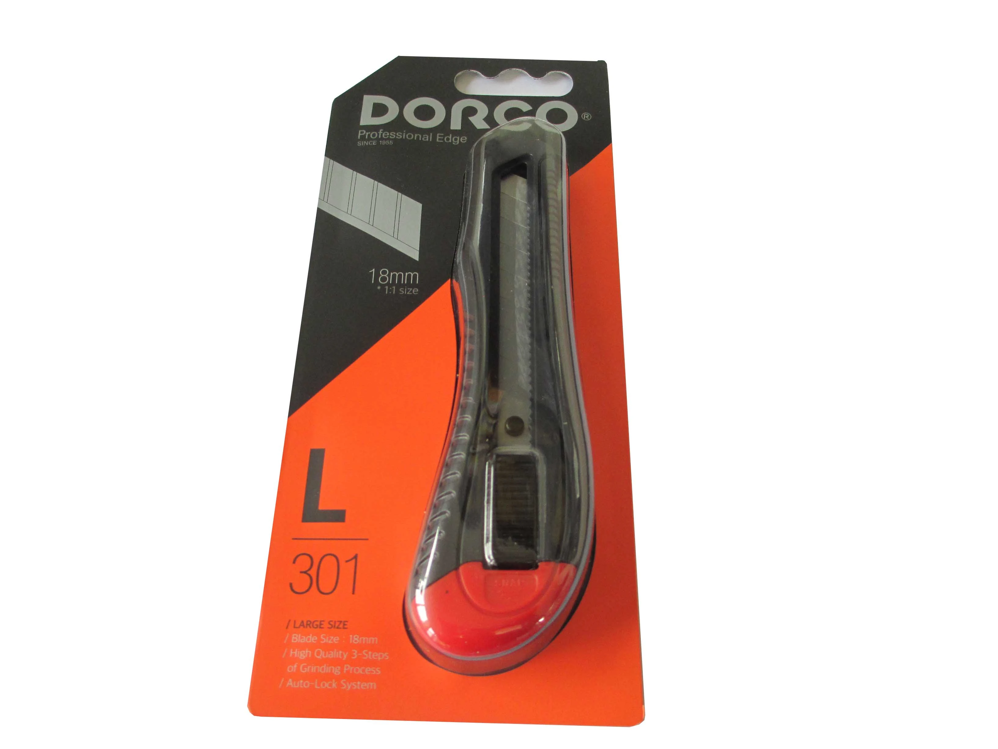 L301 CUTTER, DORCO Cutting Knife Auto-Lock